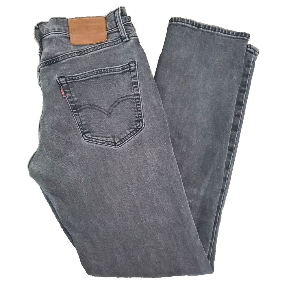 Levis Jeans Mens 32x32 (Fits 31x30) Black 511 Premium BIG E